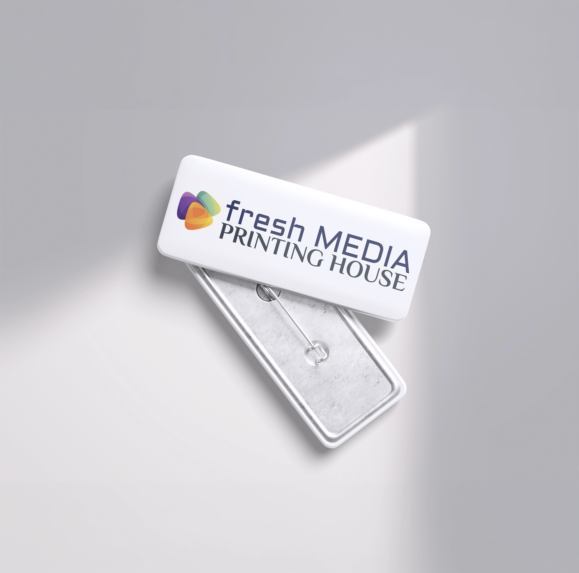 Name Badge Fresh Media Printing House