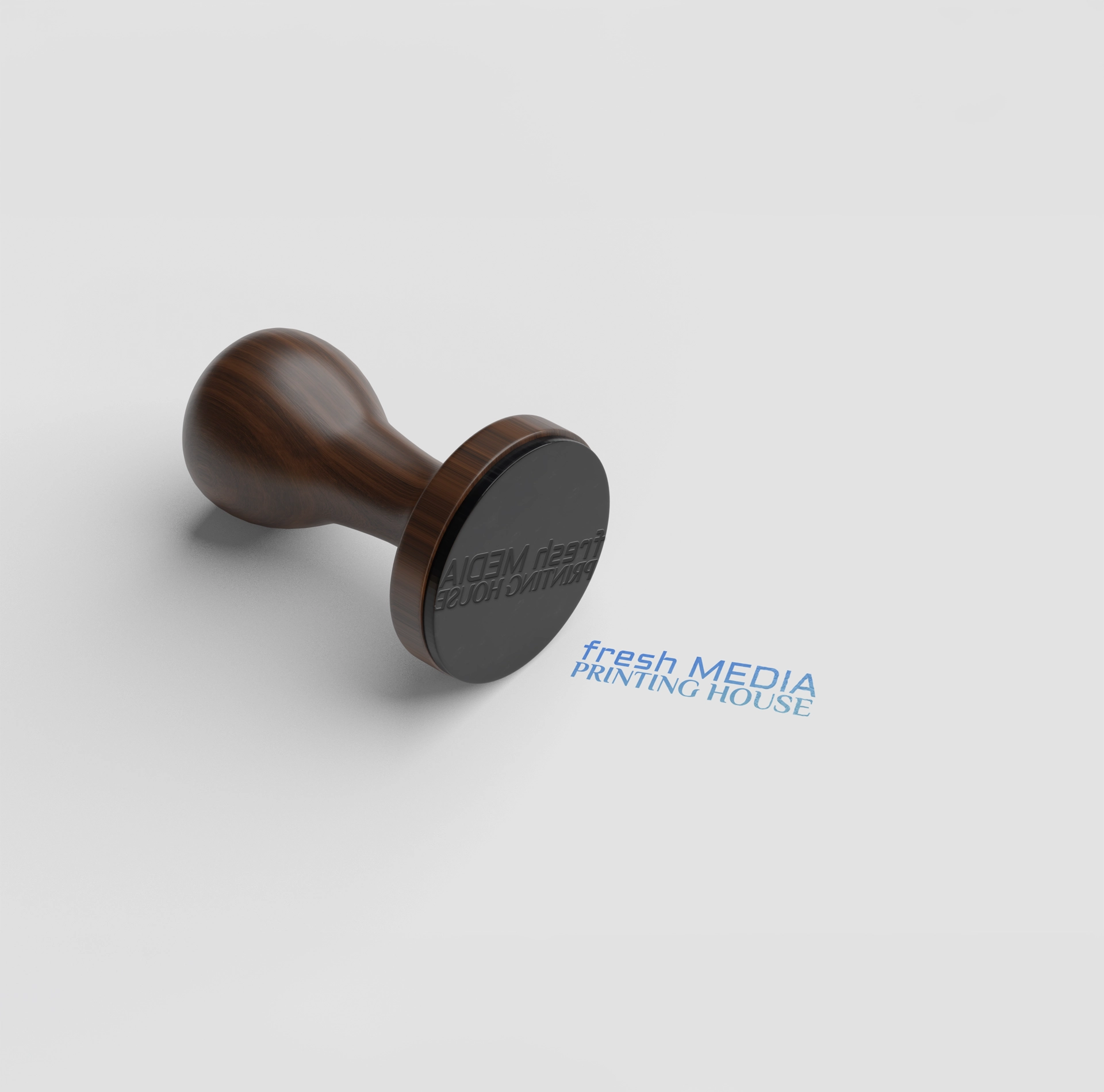 rubber stamp Fresh Media Printing House