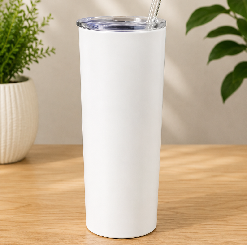STRAW TUMBLER 21CM