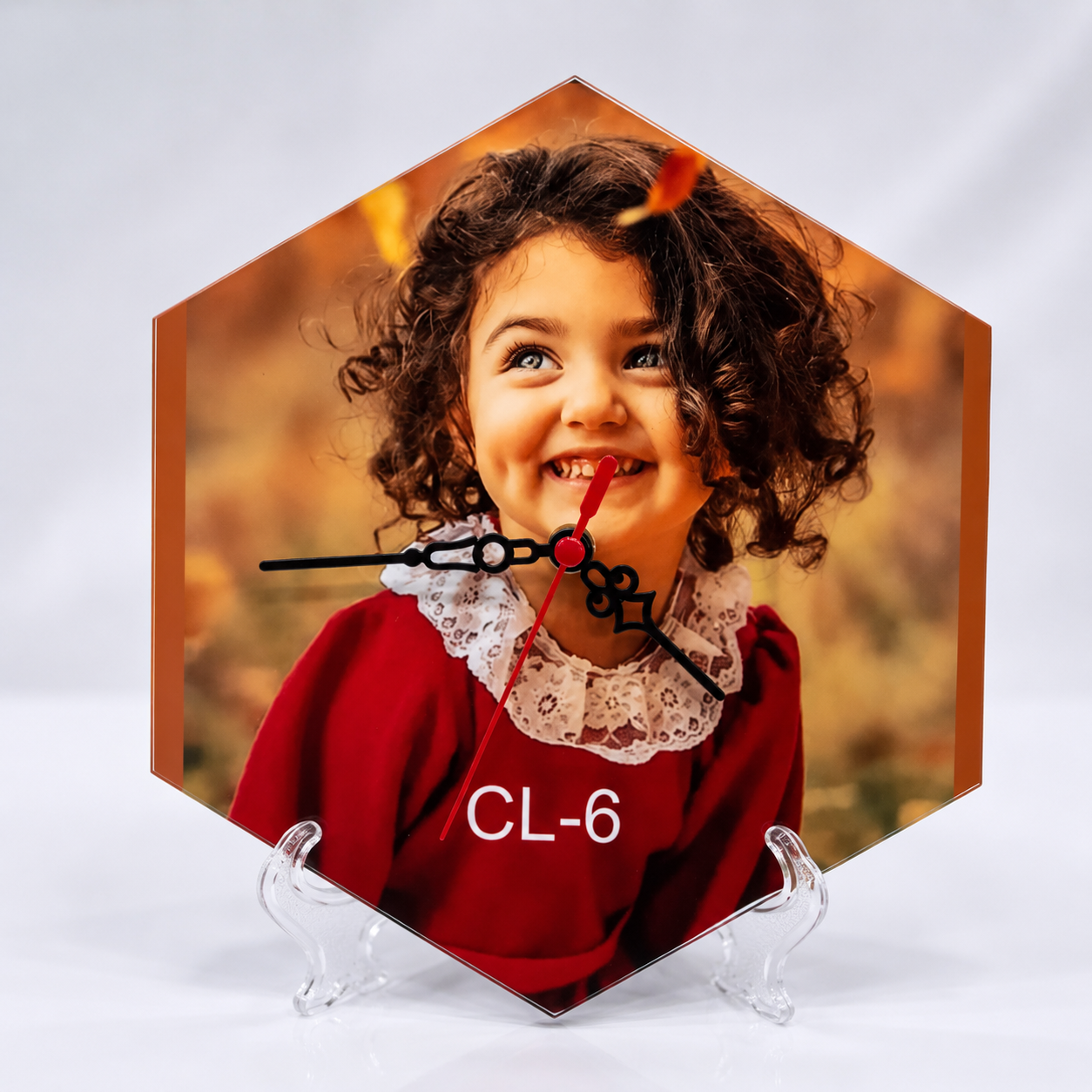 Hexagon Photo Clock