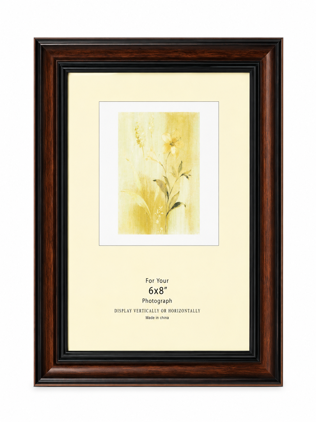 WOODEN PHOTO FRAME 6X8