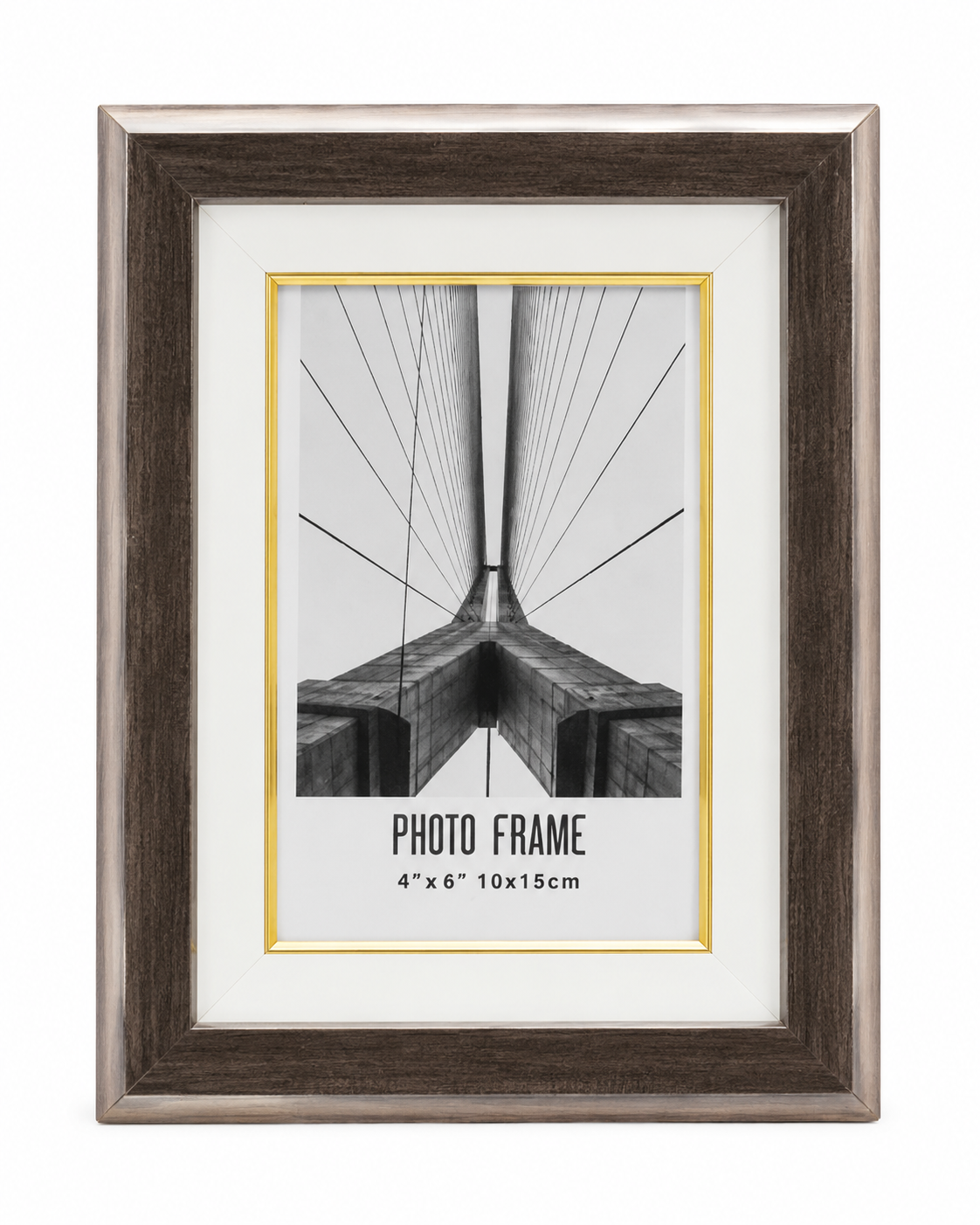 VINTAGE WOOD PHOTO FRAME