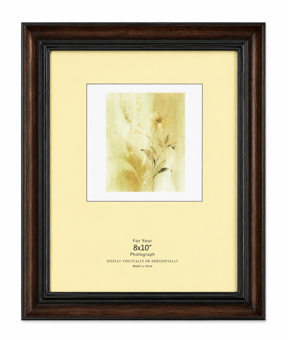 ELEGANT WHITE PHOTO FRAME