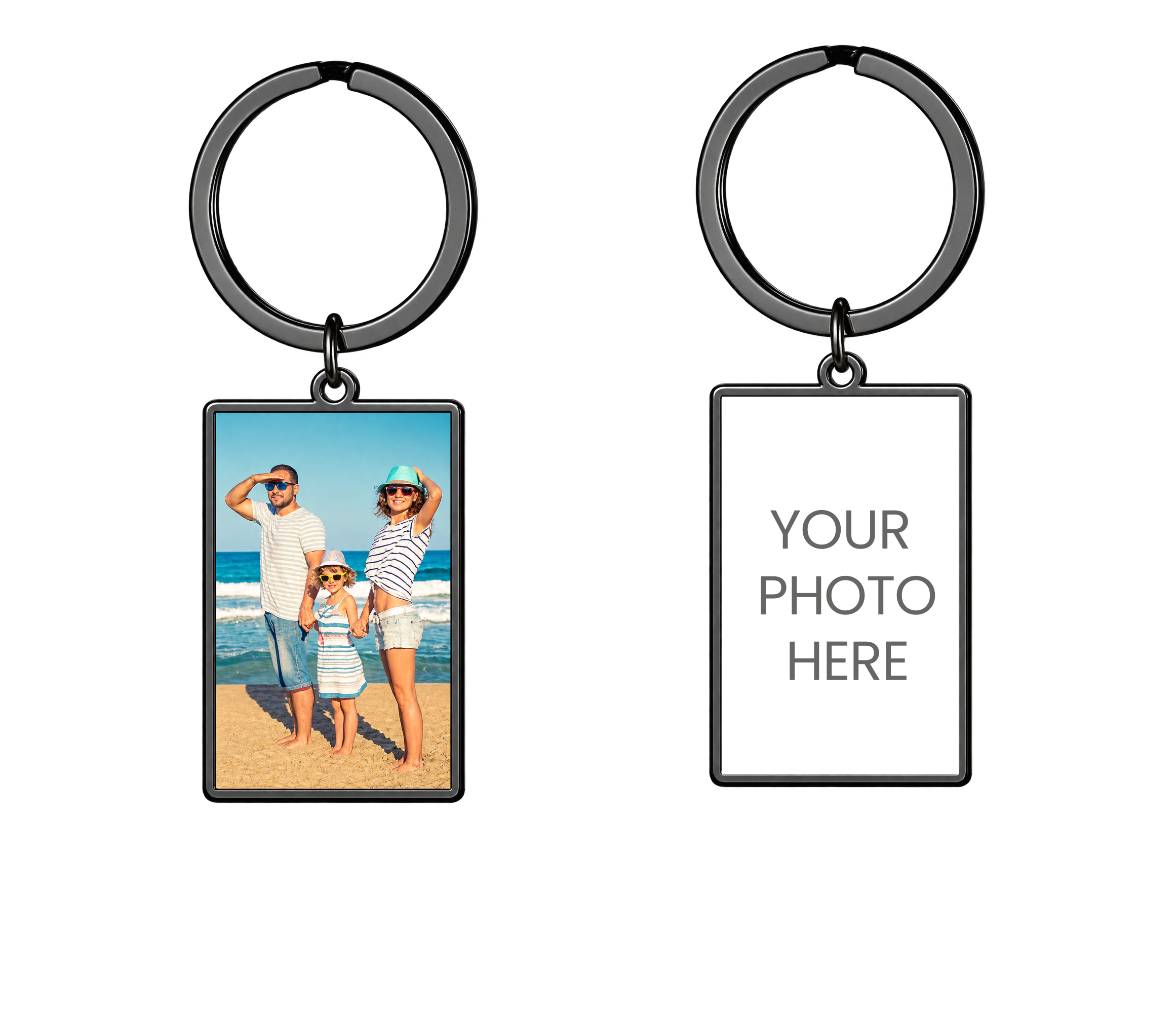 Keychain square shape
